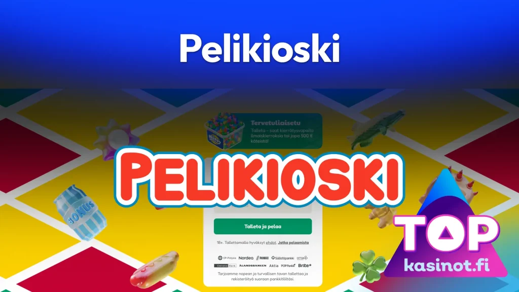 pelikioski tarjous topkasinot.fi