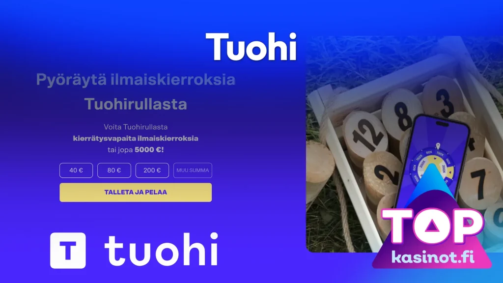 tuohikasino tuohirulla topkasinot.fi